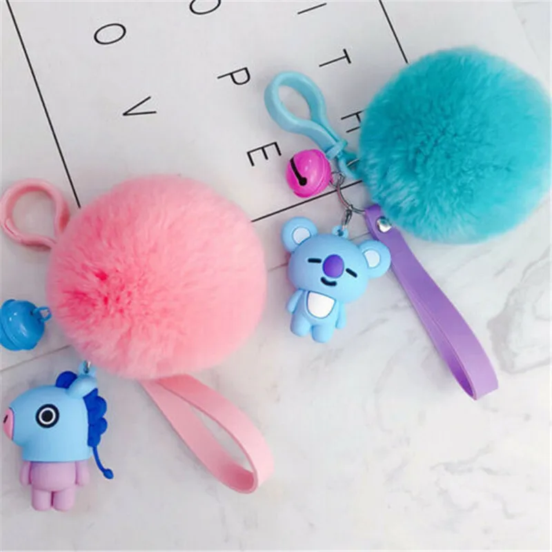 Новинка 2019 лидер продаж брелок для ключей с милыми мультяшными животными