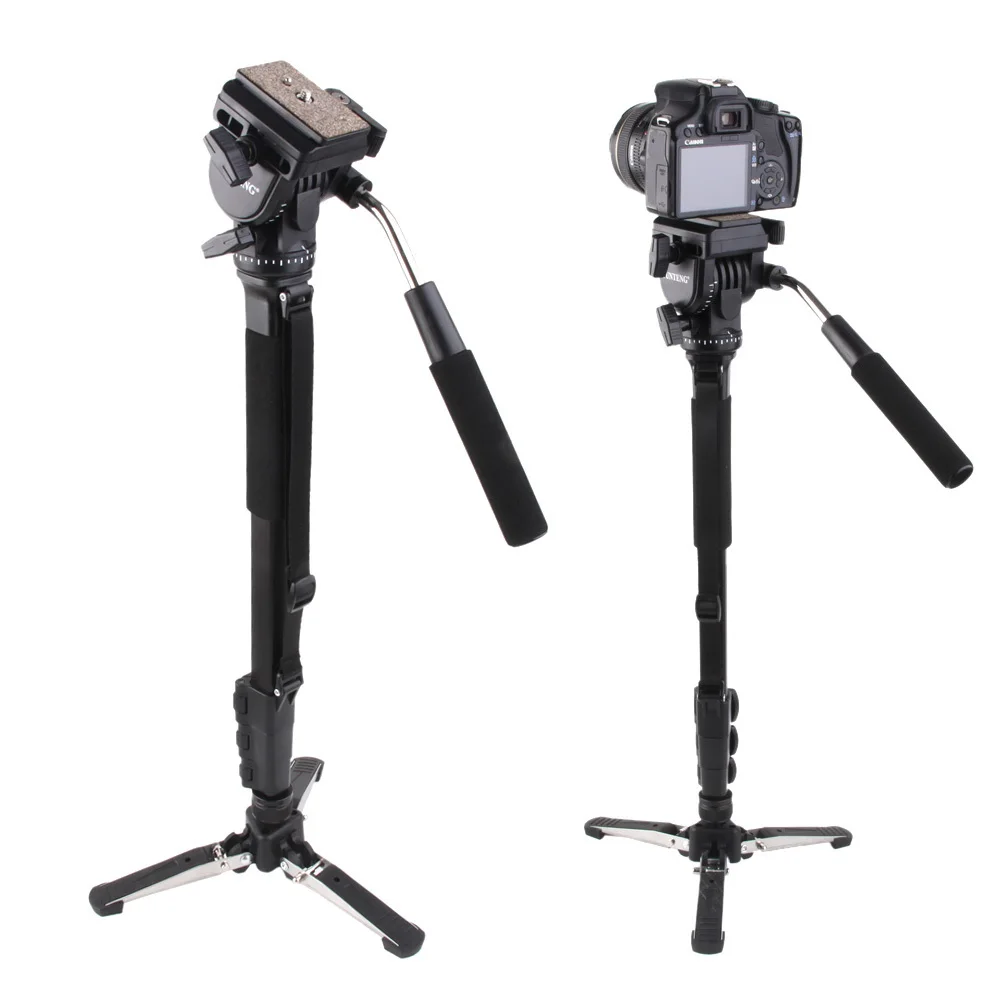 Supon YT288 камера штатив 3 Раздел продлить Регулируемый + шаровой головкой 1/4 дюймов