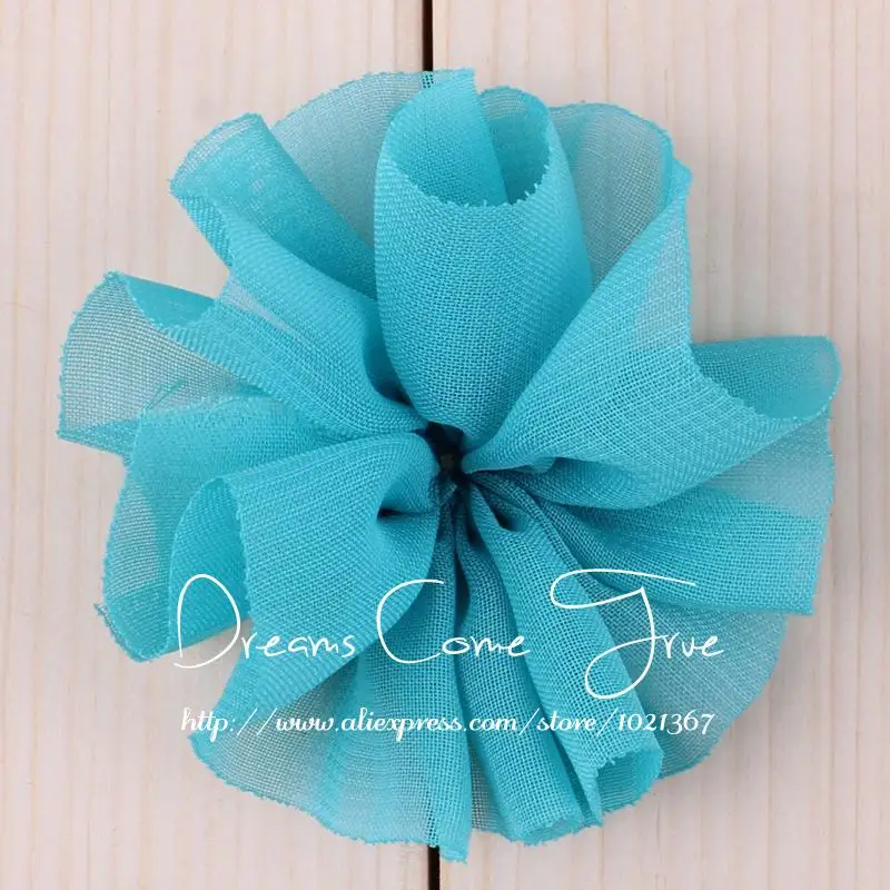 50 шт./лот 6 5 &quotсм 15 видов цветов модный чехол типа сделай сам Тюль мягкая одежда из