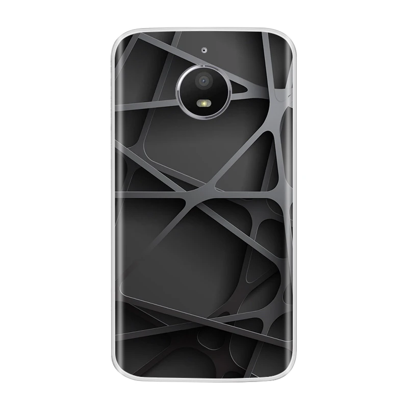 Чехол для Motorola Moto E4 5,0 дюймов, Мягкий Силиконовый ТПУ Модный чехол с рисунком для Moto E4, чехол - Цвет: No.22