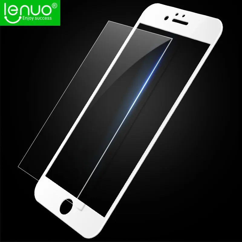 Для iphone 6 S 4.7 дюйма Lenuo Закаленное Стекло Полный Экран Мягкий Край Экрана