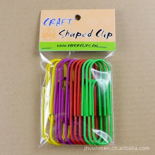 Бумажные цветные клипсы милые канцелярские аксессуары студенческие большие