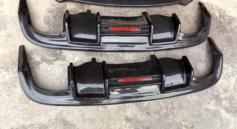 Углеродное волокно гоночный автомобиль задний бампер спойлер Комплект кузова для Volkswagen vw CC 2013