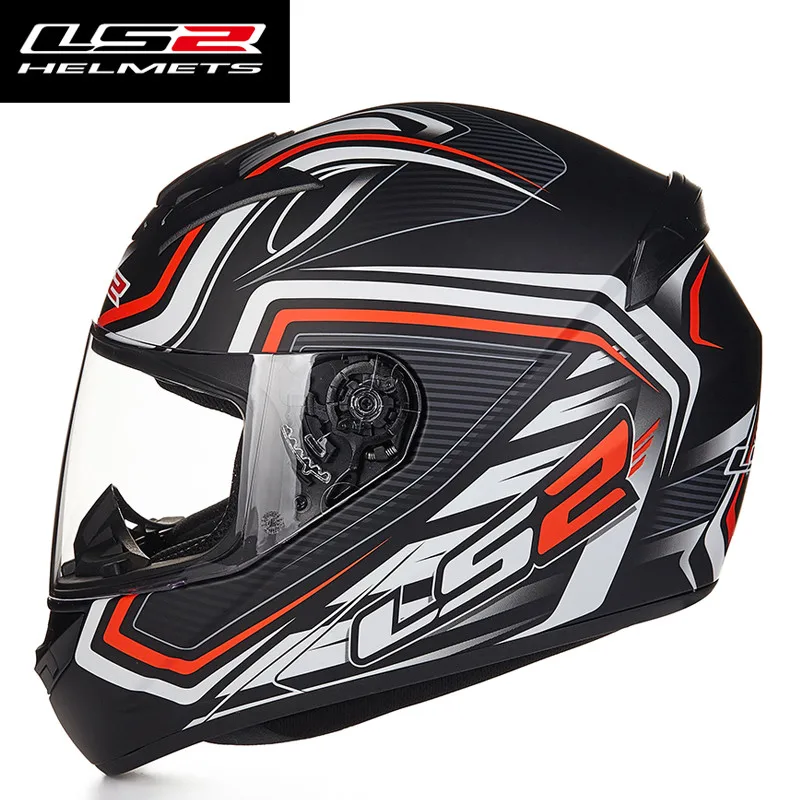 Red Move 11 LS2 FF352 анфас мото rcycle шлем мото гоночные шлемы Международный LS2 брендовый шлем ECE L XL XXL Размер - Цвет: Red Move 11