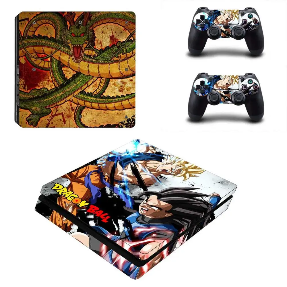 YSP4S-3397 DRAGON BALL PS4 Slim sticker s кожа для sony playstation 4 play station 4 Slim консоль и контроллер Skins Vinilo sticker - Цвет: YSP4S-3397