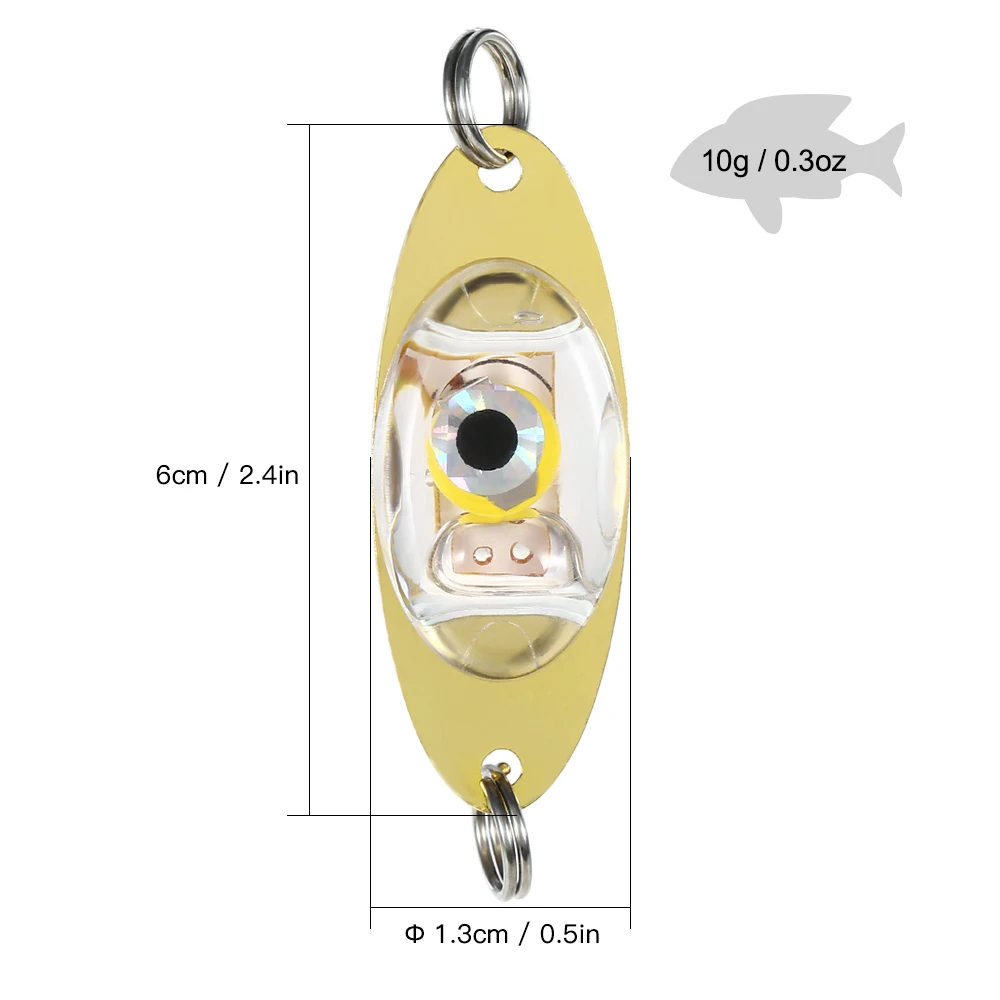 5 шт. подводная люминесцентная приманка для биата с блестками|Наживки рыбной