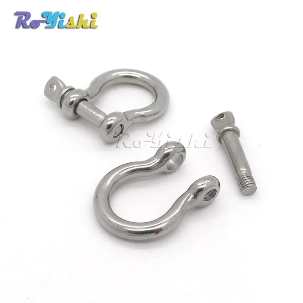 1 шт. D Якорная Скоба из нержавеющей стали винтовой штифт для браслета Паракорда