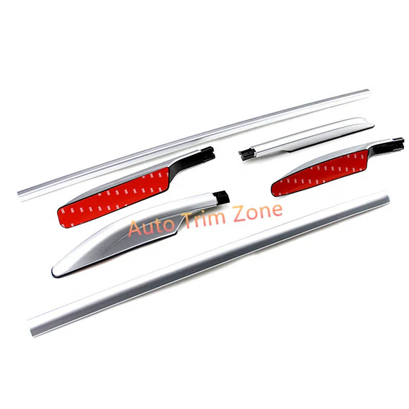 Багажник на крышу с боковыми направляющими багажные прутки из алюминиевого