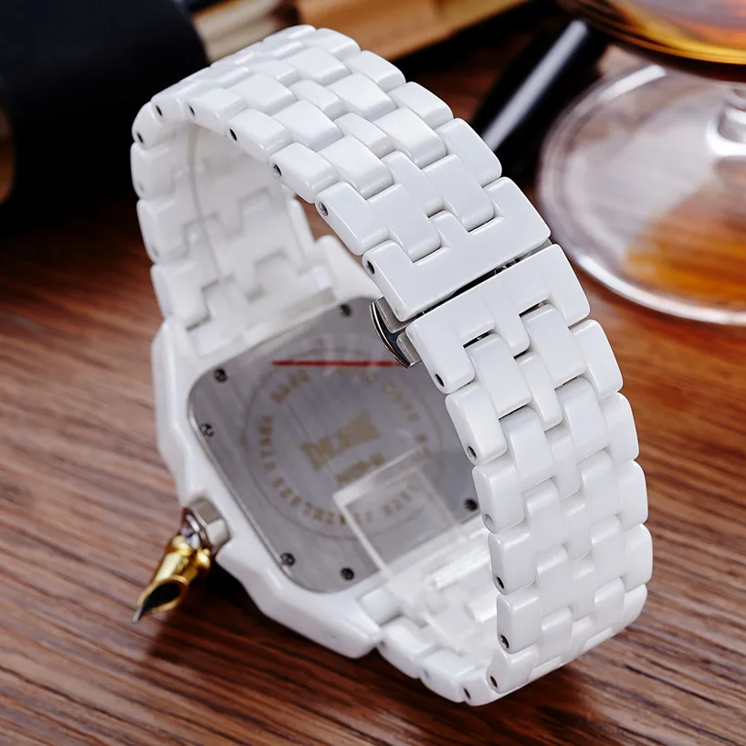 DALISHI Элитный бренд для женщин часы квадратный Римский циферблат женские модные