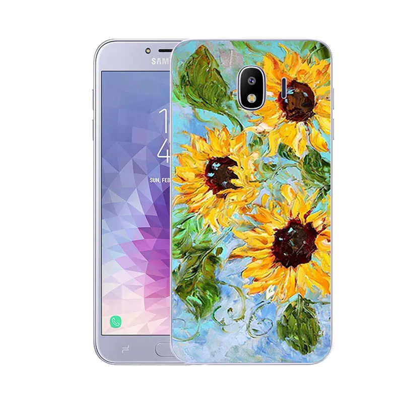 Чехол для Samsung Galaxy J4 2018 чехлы 5 дюйма силиконовый мягкий чехол с рисунком Oill J400