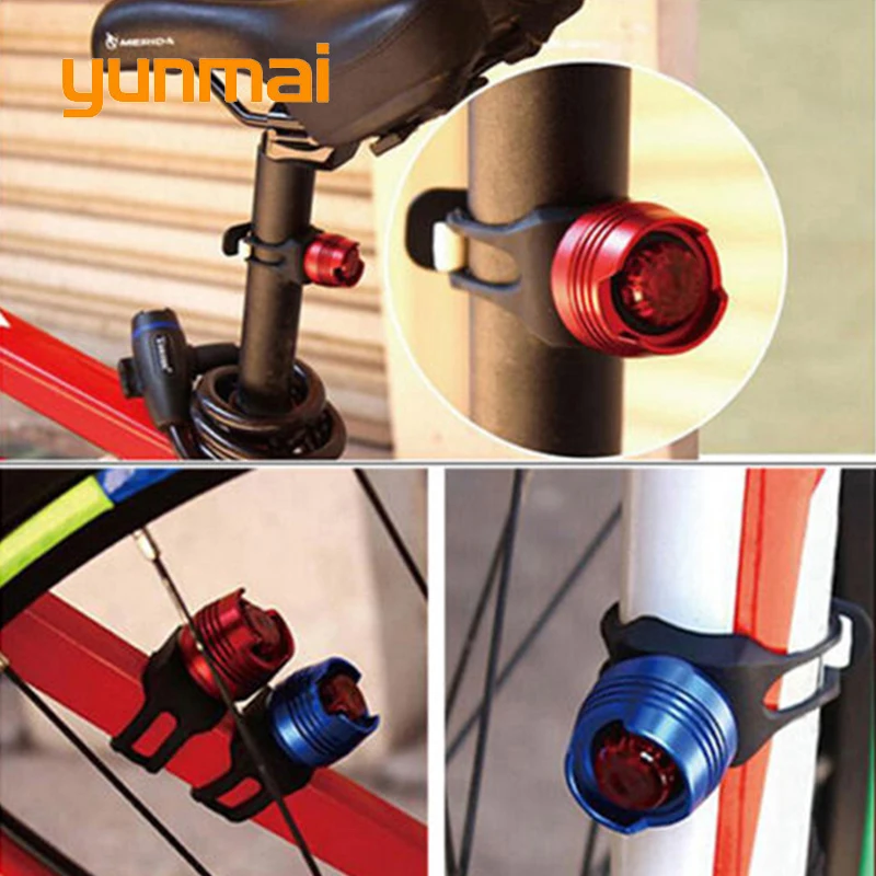 Велосипедный велосипедный передний задний фонасветильник для шлема вспышка