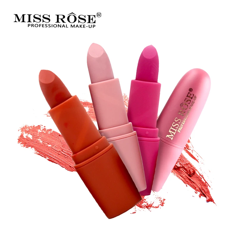 Губная помада Miss Rose матовый водостойкая для макияжа легко носить долговечная