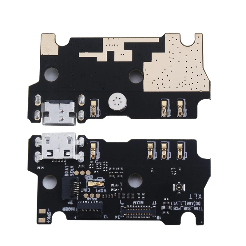 Ocolor Для Doogee Mix Lite USB порт телефон зарядная панель под USB-разъем с гибким кабелем PCB для Doogee Mix Lite аксессуары для мобильных телефонов - Цвет: USB Board