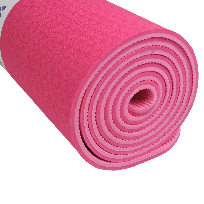 WEING yogo качественный складной нескользящий легкий удобный коврик для йоги из