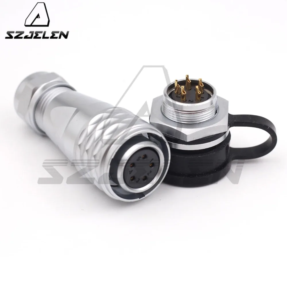 WEIPU серия SF16, водонепроницаемый Электрический проводной соединитель, 5-контактный разъем, автомобильный разъем, авиационный разъем IP67
