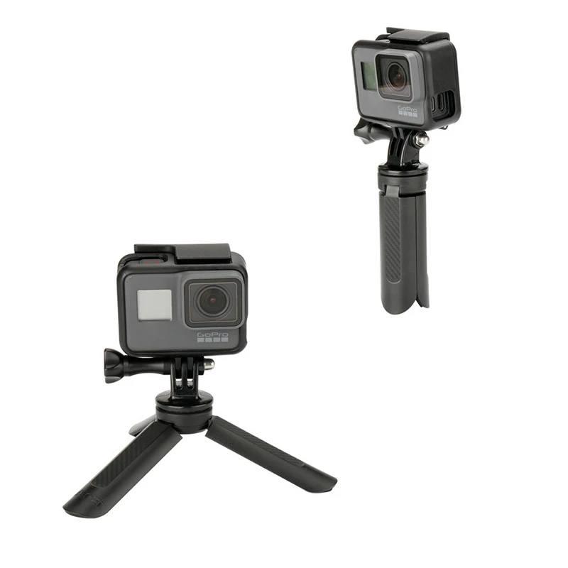 Мини штатив подставка с ручкой стабилизатор винтовым адаптером для Gopro Hero 7 6 5 4 DJI