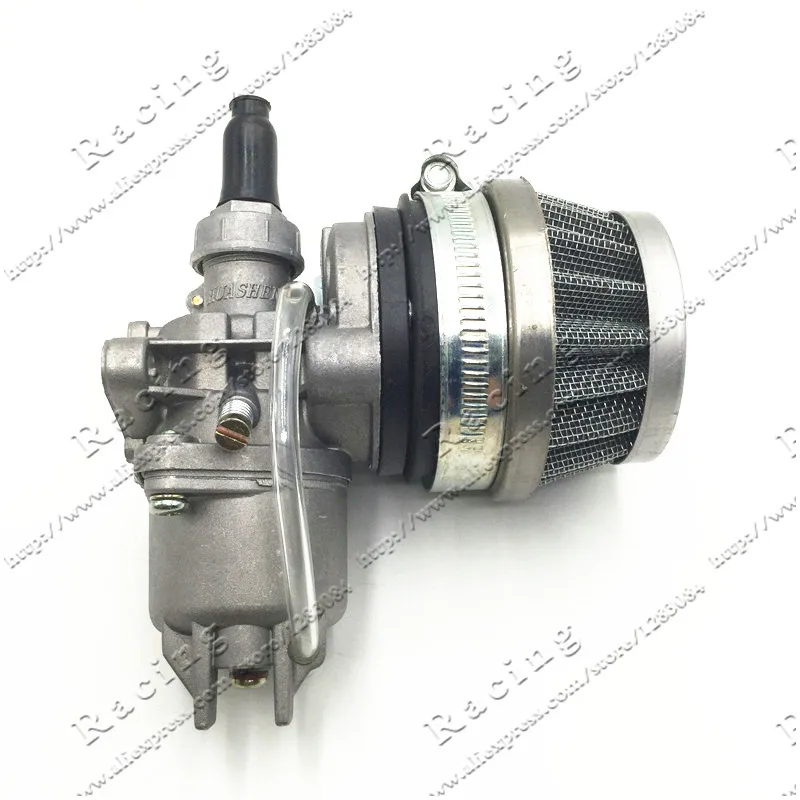 

Pocket Bike 47cc 49cc engine carb carburetor with Pod Air Filter 2 stroke for Mini Quad ATV Dirt Bike MiniMoto Go Kart Buggy