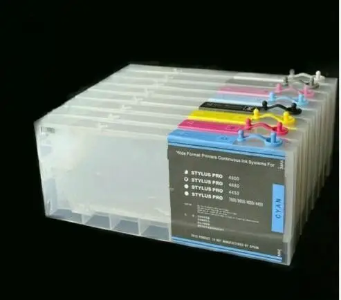 8 pack Refillable Ink Cartridges For E pson Stylus Pro 4880 4800 ciss | Компьютеры и офис