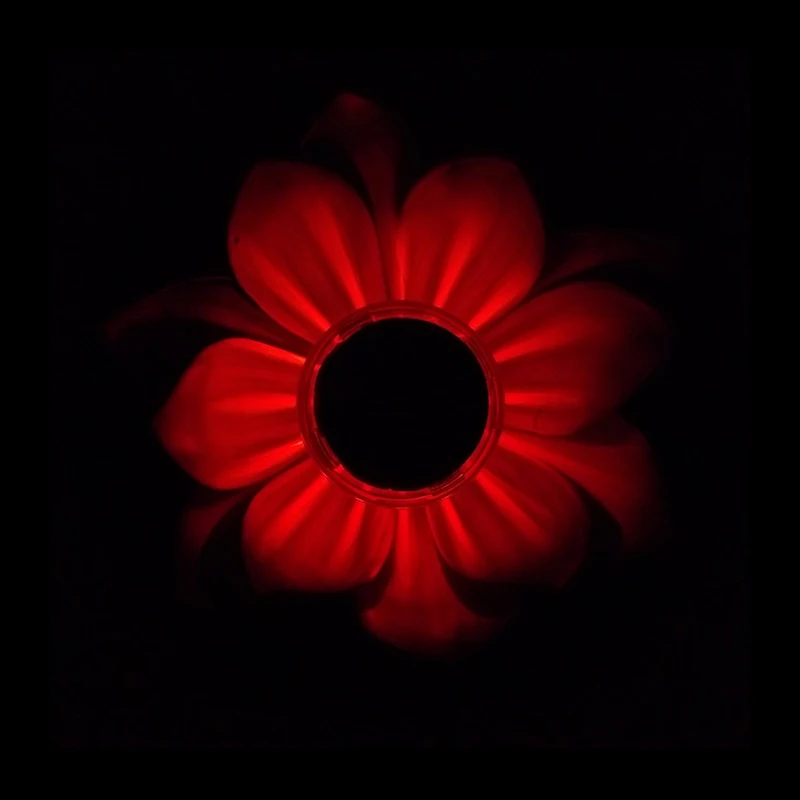 Солнечная Светодиодные Lotus Фонари воды float свет красочный LED Плавающий цветок праздник лампа для Двор садовый пруд бассейн ночник jinle