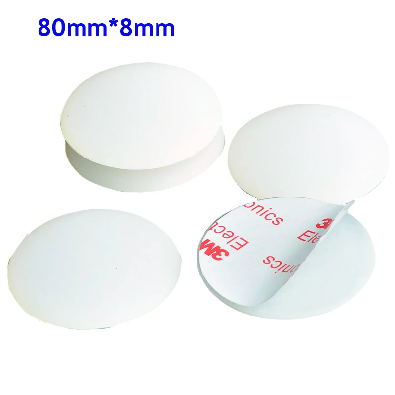 6 шт. силиконовые самоклеящиеся бамперы 80 х8 мм|bumper pads|absorber shockshock absorbing gel |