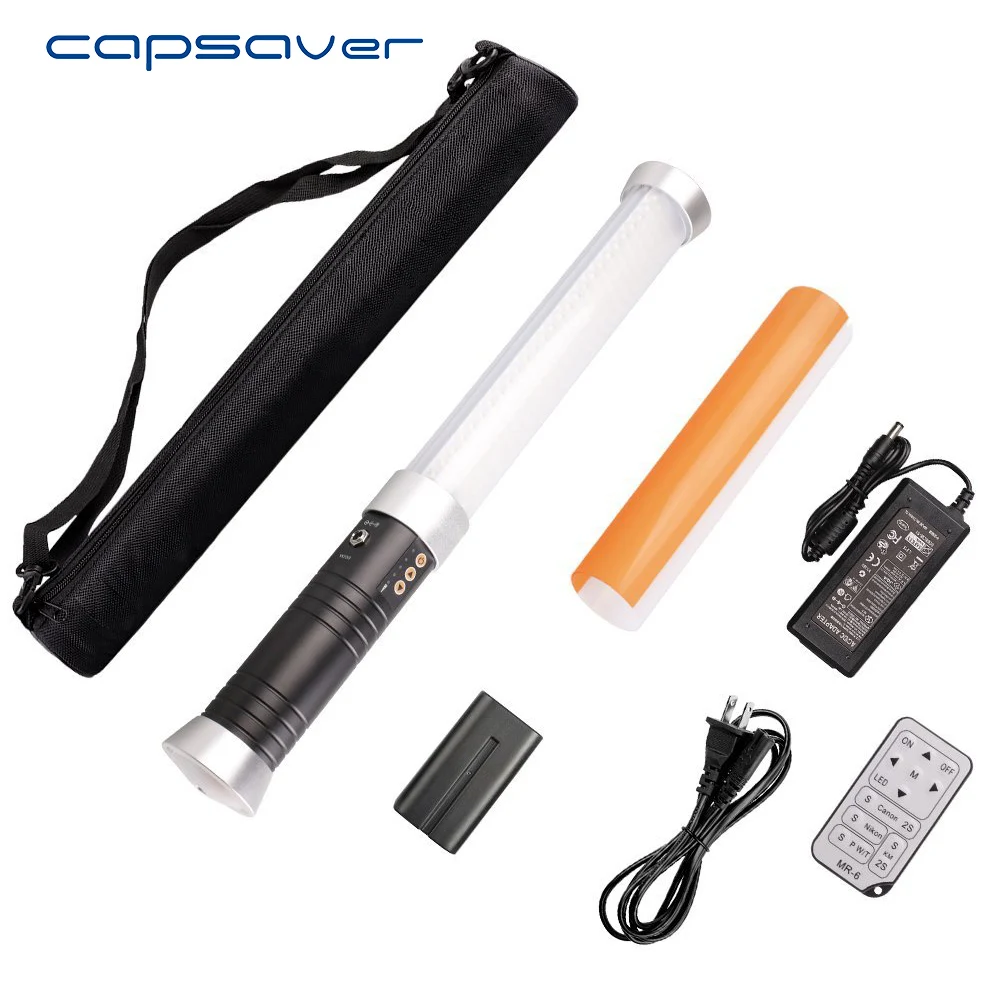 Светодиодная лампа capsaver для видеосъемки портативное освещение фотосъемки 160