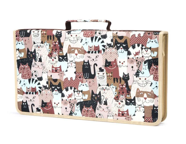 Cute Kawaii School Pencil Case 150/168/216 Holes Multi Penal Pencilcase for Kid Boys Girls Colorful Pen Bag Stationery Box Pouch - Цвет: 216 Holes