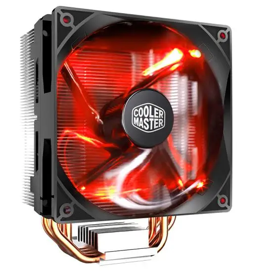 Cooler Master T400 T400i 12 см 4-контактный вентилятор для охлаждения процессора 4 медные тепловые трубки радиатор для процессора Intel 775 115X1366 2011 CPU AM4