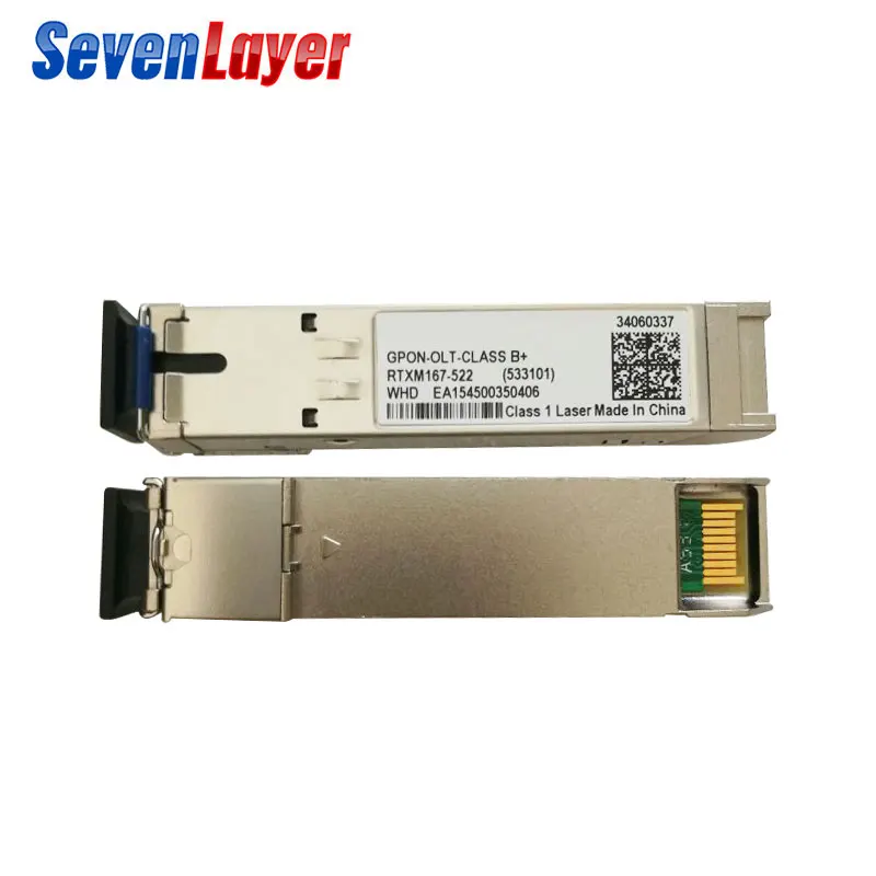 GPON OLT SFP модули с одномодовое волокно EPON GEPON Tx 1490nm Rx1310nm SC разъем класса B