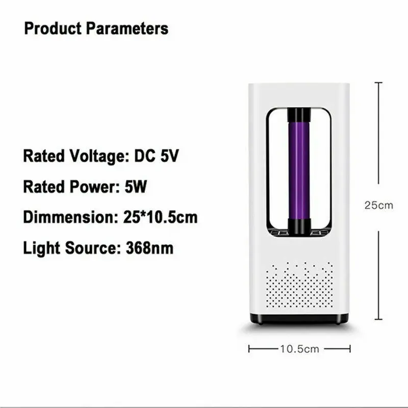 USB Электрический Летающий Жук Zapper убийца насекомых-комаров Светодиодный УФ лампа ловушка Нетоксичная антимоскитная лампа репеллент инструменты