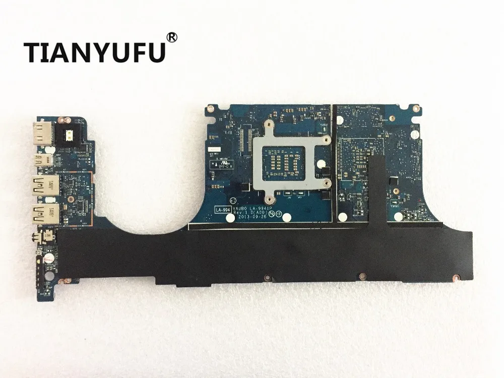 Материнская плата для ноутбука DELL Precision M3800 внешняя звезда с процессором SR1PZ K1100M 2