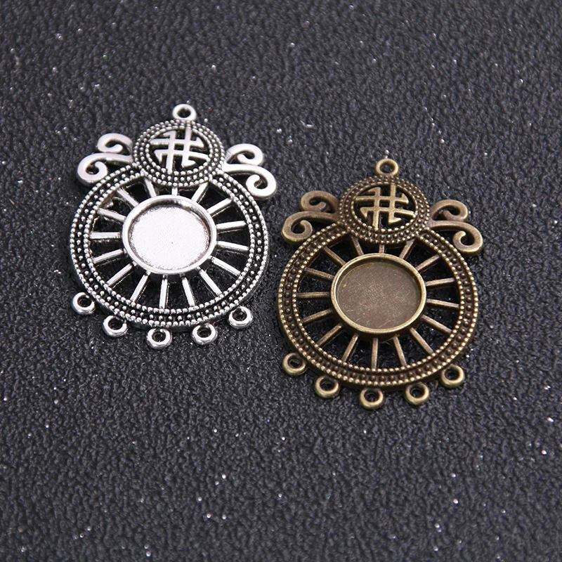 4 шт./лот подходит для 10 мм круглого стеклянного кабошона основание установки