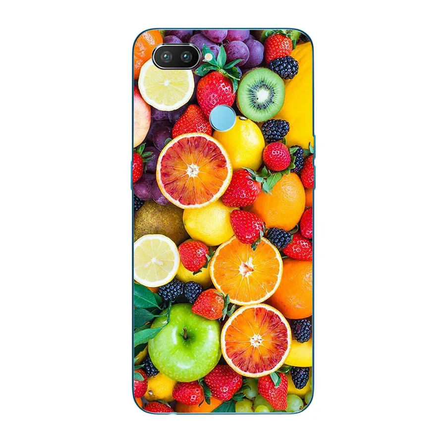 Чехол для телефона OPPO Realme 2 Pro мягкий силиконовый чехол из ТПУ с цветочным узором и
