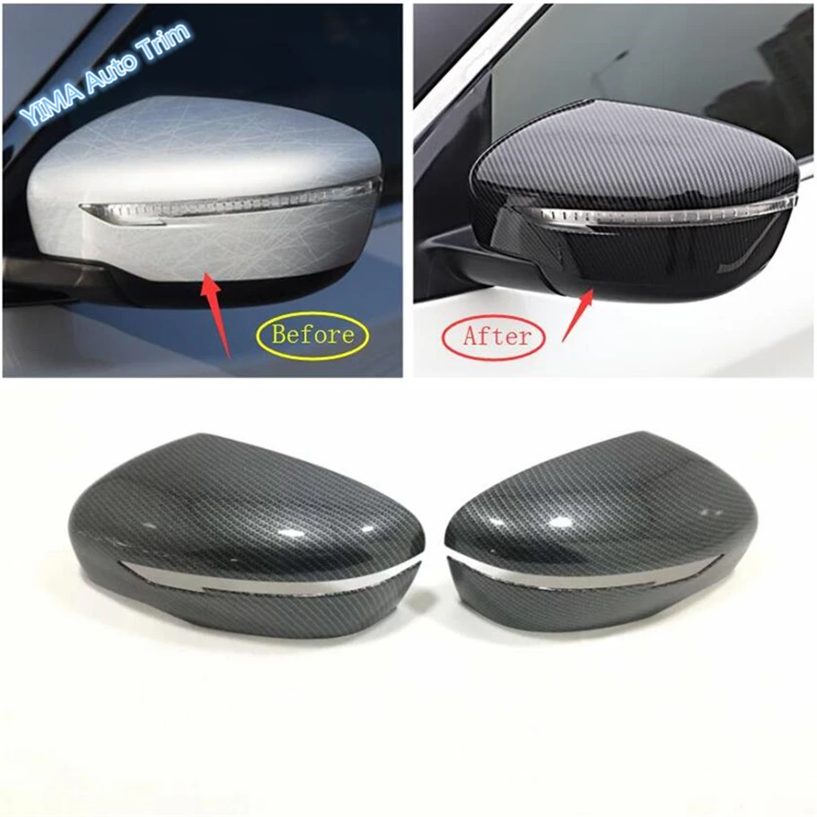 Защитная накладка для зеркала заднего вида автомобилей Nissan Qashqai J11 2014-2020