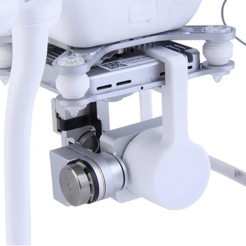 Lens cap Запчасти для дрона для DJI Phantom 3 Adv Pro 4K Drone Gimbal камера рыскания кронштейн трос гибкий амортизатор карданный кронштейн - Цвет: Lens cap