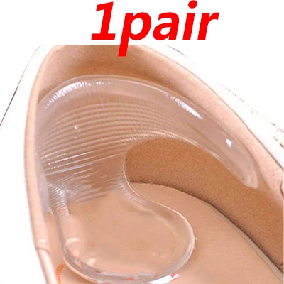 Style 4-1pair 2 шт = 1 пара силиконовых стелек для обуви, гелевые подушечки, защита для пяток, поддержка супинатора, массажные ортопедические стельки для пяток - Цвет: Style 4-1pair