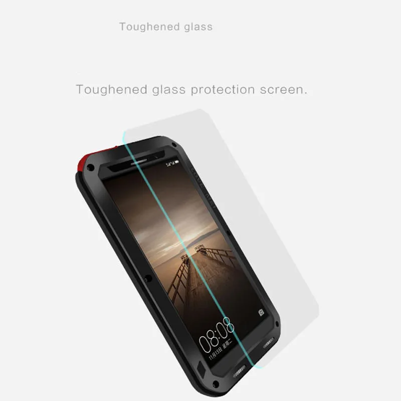 Huawei Mate 10 Pro Case Shockproof Metal Aluminum Armor Waterproof Heavy Duty Cover Full Protective Mate10 PRO | Мобильные телефоны
