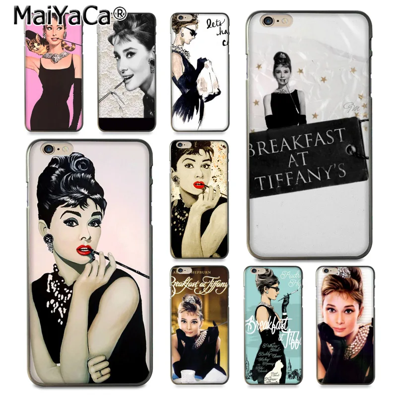 Классический чехол MaiYaCa для телефона из ТПУ с рисунком Тиффани iPhone 8 7 6 6S Plus X 10 5 5S SE