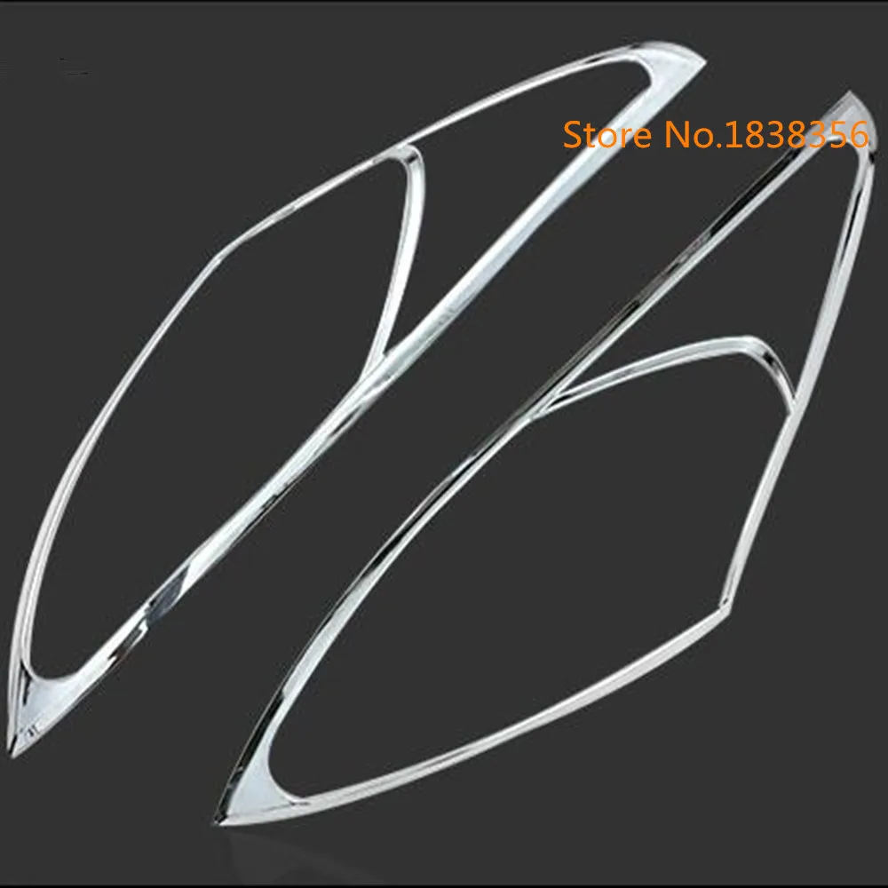 Высокое качество для Peugeot 3008 2013 2014 2015 Передняя передняя фара рамка Стик ABS