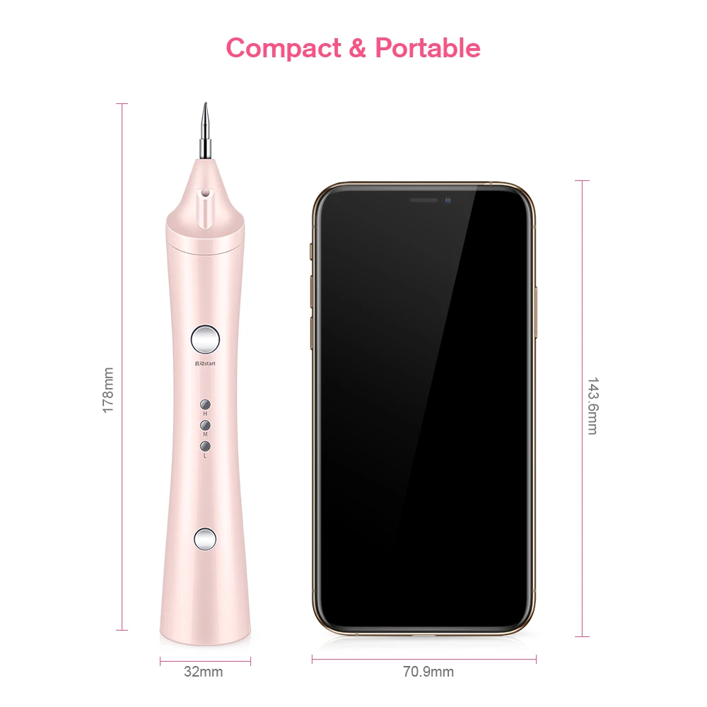 Профессиональная ручка для удаления родинок в горошек инструмент красоты