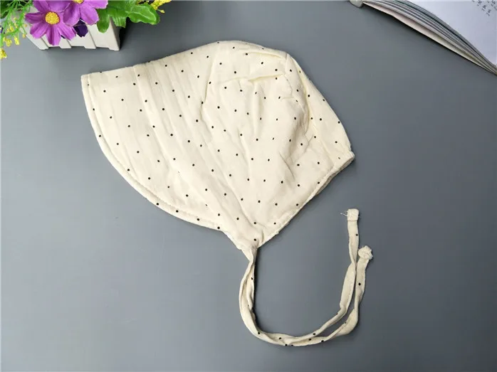 Новые хлопковые носки в горошек детская шапка летняя Винтаж Детские шапки для