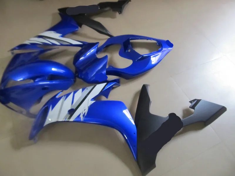 Комплект обтекателей для мотоцикла YAMAHA YZFR1 04 05 06 YZF R1 YZF1000 2004 2005 2006 ABS синий белый