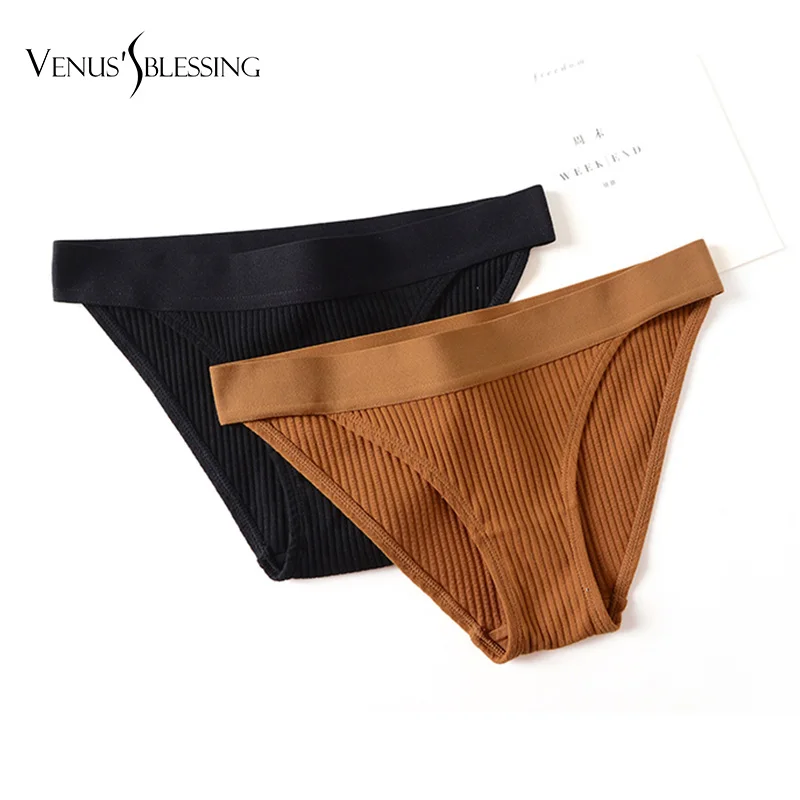 Новые модные женские трусики VENUS'S Bless из чистого хлопка для девушек нижнее белье