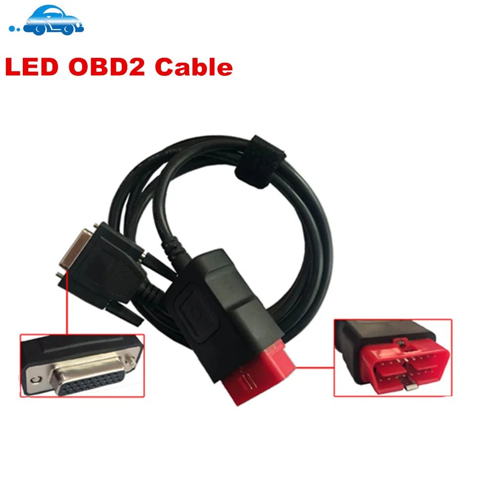 OBDII 16 pin Светодиодный основной кабель подходит для tcs cdp pro plus OBD2 Авто obd 16pin