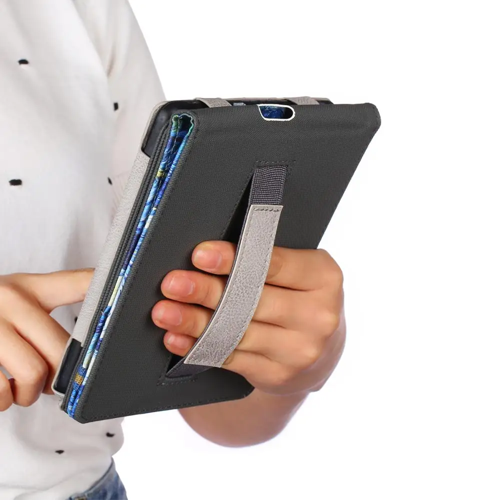 Универсальный чехол для Amazon All New Kindle 2019/10th с поддержкой передней панели кожаный
