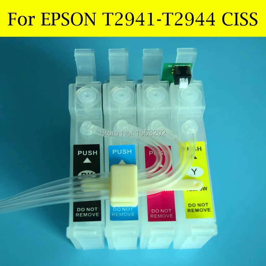 (Австралийская версия) T294 T2941 T2942 T2943 TT2944 Ciss System для Epson Рабочая мощность|ciss system|epson