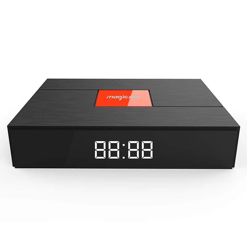 Magicsee C400 плюс Android ТВ Box 4 K Amlogic S912 Восьмиядерный 3 Гб оперативной памяти 32 Гб ПЗУ Smart ТВ Box двойной WiFi BT4.1 DVB-S2 HD медиаплеер