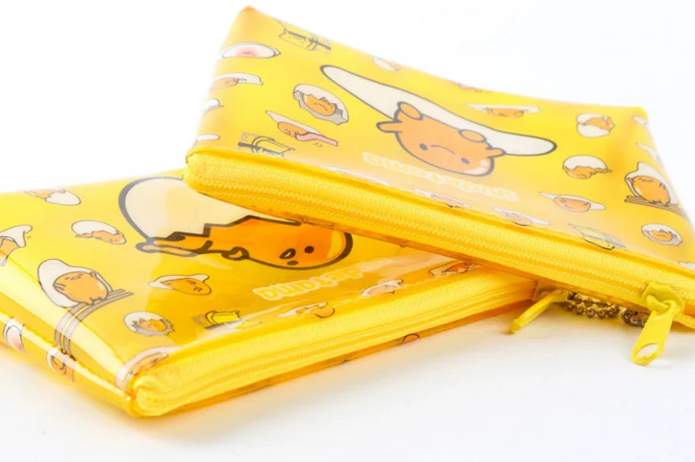 1 шт. милый Gudetama ленивое яйцо ПВХ чехол портмоне карты сумка Карманы кошелек Детский подарок игрушки
