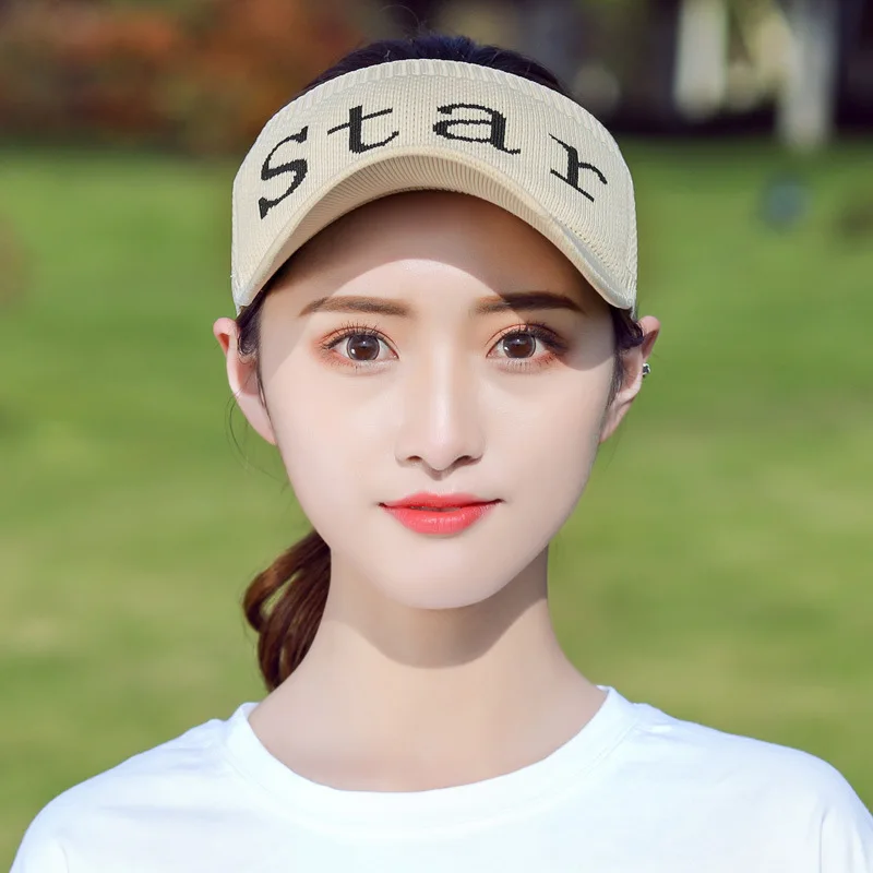 Женский солнцезащитный козырек пляжные шляпы для рыбалки и повседневная женская