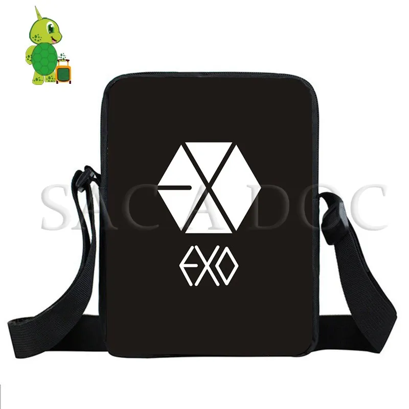Мини-сумки-мессенджеры EXO с планетами сумки для фанатов Idol BAEK HYUN/SEHUN Kpop мальчиков и
