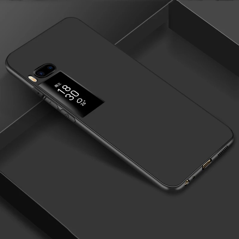 MAKAVO Cover For Meizu Pro 7 Case 360 Full Protection Soft Silicone Matte Housing Pro7 Plus Phone Cases |